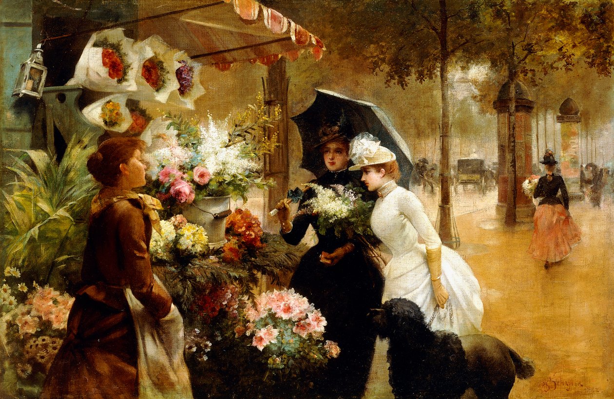 Yaz Çiçekleri by Louis de Schryver