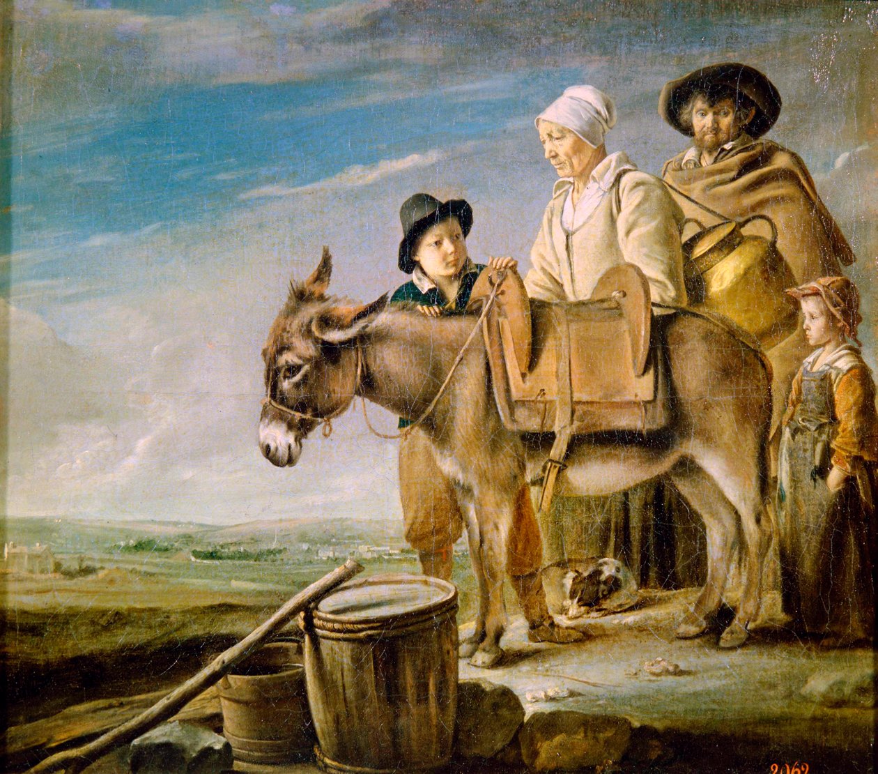 Sütçü Kız Ailesi, 1641. by Louis le Nain
