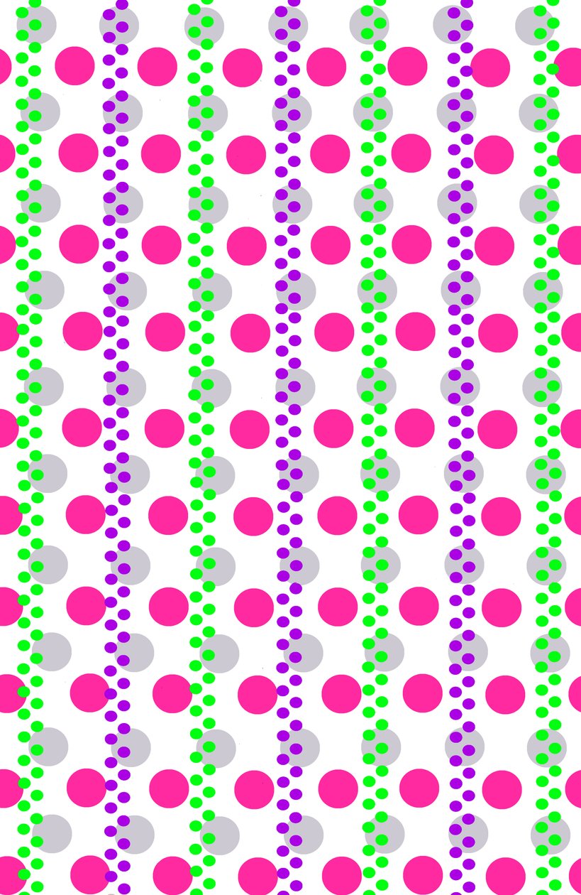 Spotty Stripe, 2014 (dijital medya) by Louisa Hereford