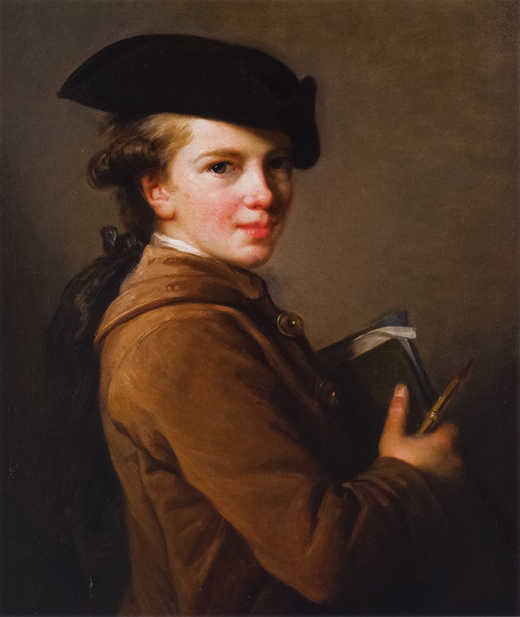 Sanatçının Kardeşi by Elisabeth Louise Vigee Lebrun