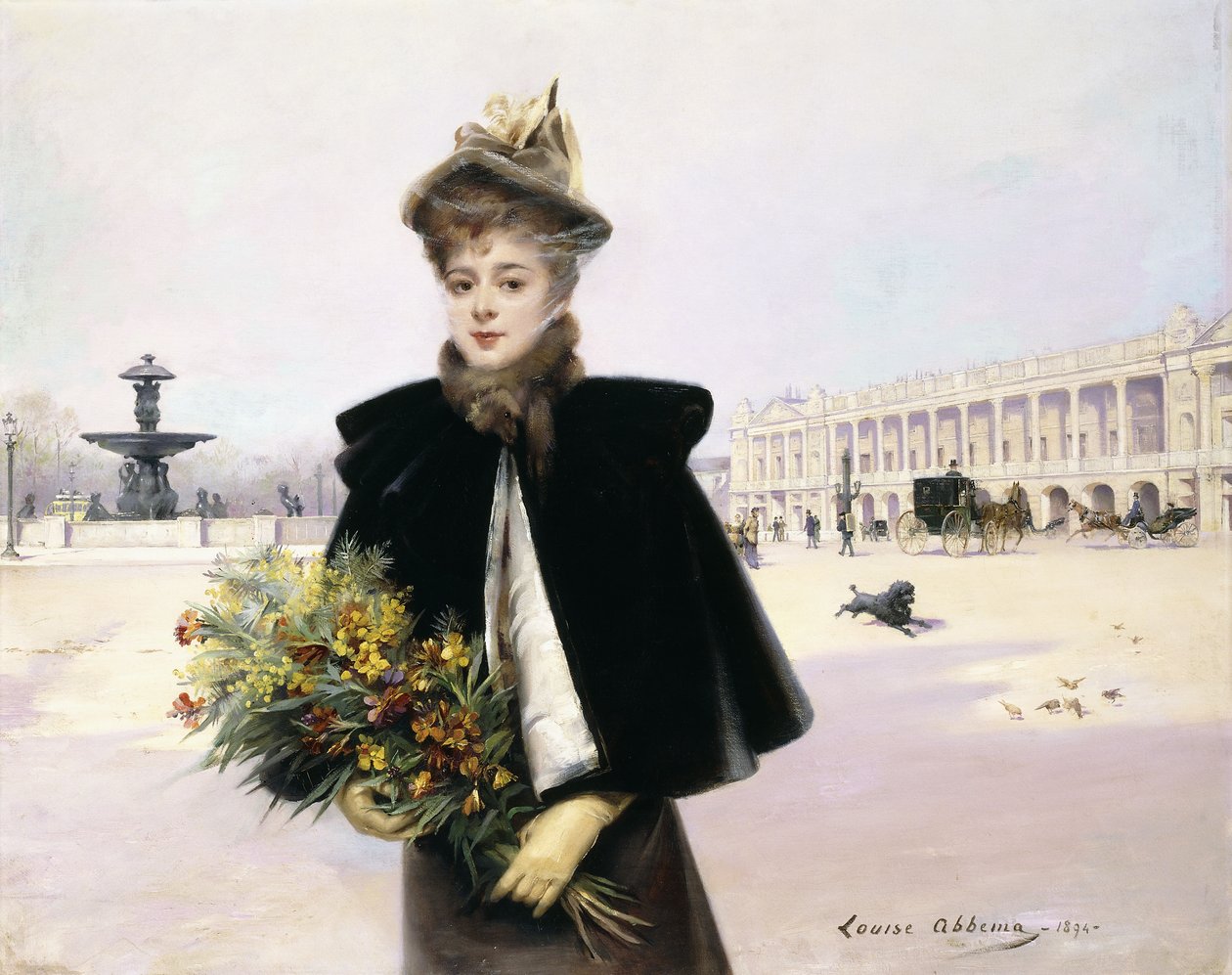 Nisan Sabahı, 1894 by Louise Abbéma