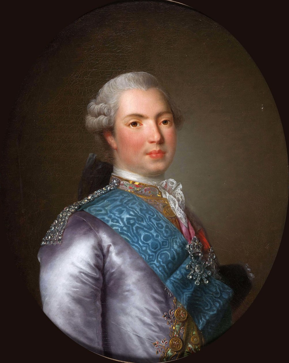 Louis Stanislas Xavier 1755-1824, Provence Kontu, 1773. by Elisabeth Louise Vigee Lebrun