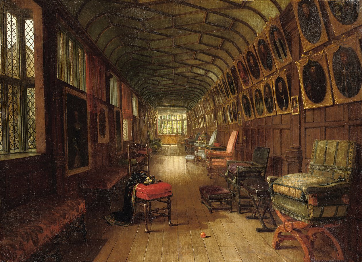 Kahverengi Galeri, Knole, Kent by Louise Ingram Rayner