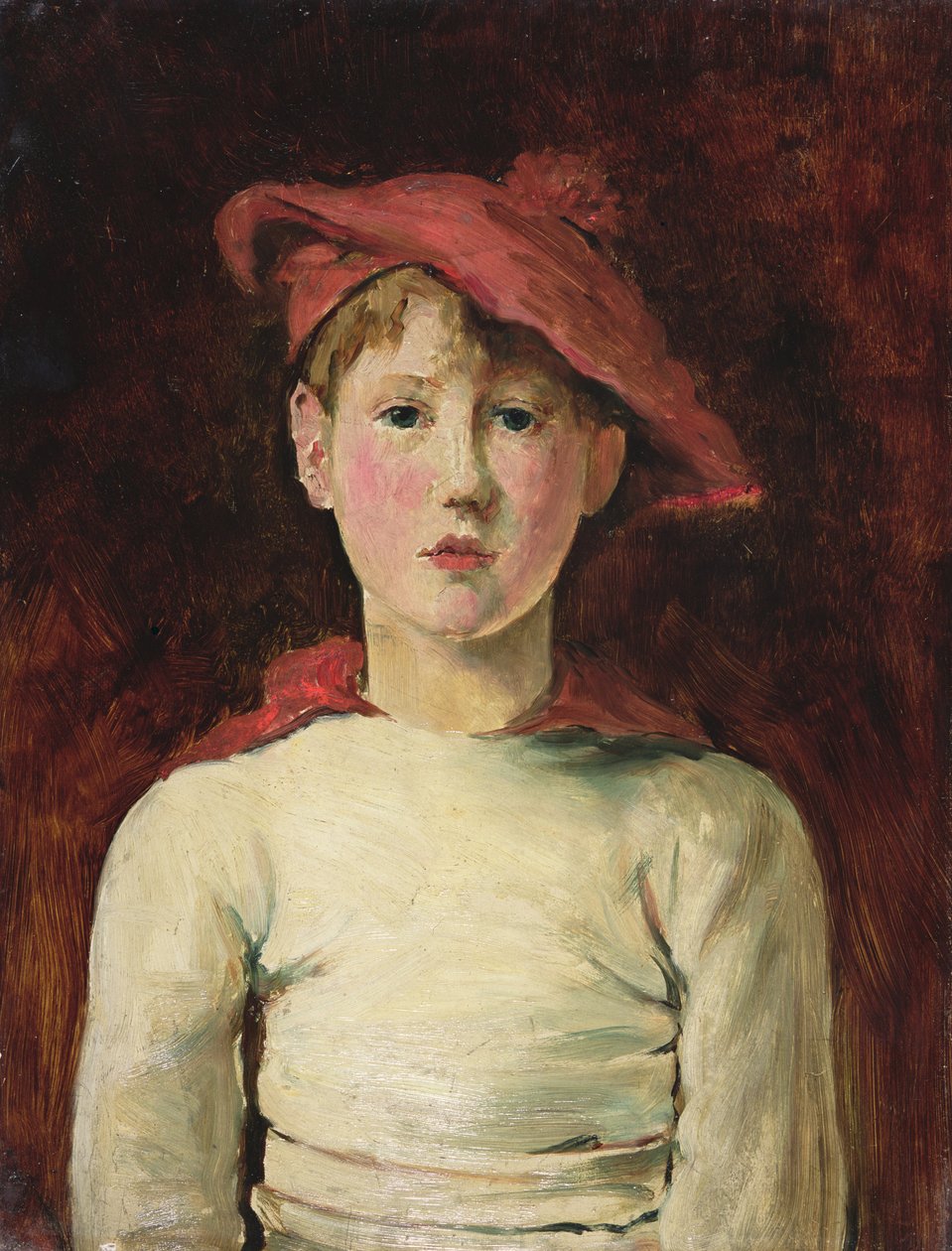 Ressamın Oğlu (tuval üzerine yağlıboya) by Louise nee Goode Jopling