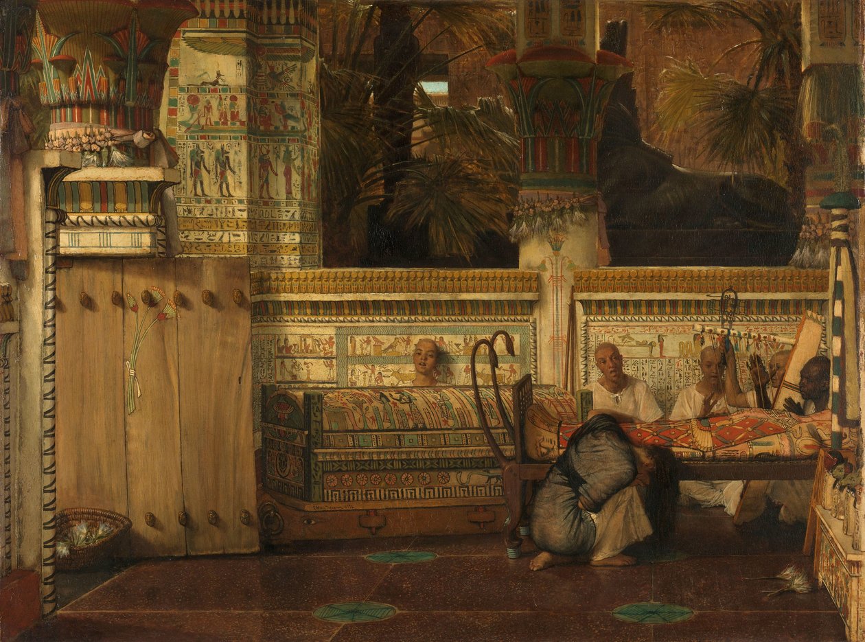 Mısırlı Dul by Lourens Alma Tadema