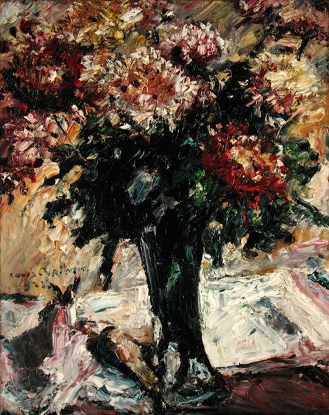 Krizantemler, 1922 by Lovis Corinth