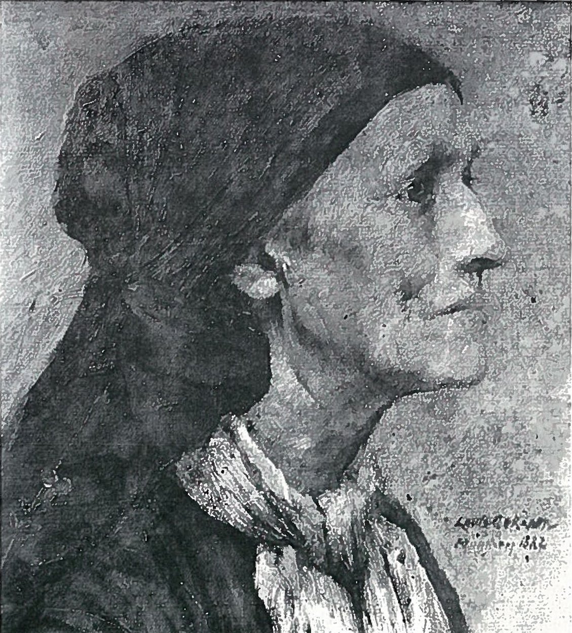 Alt Frau by Lovis Corinth