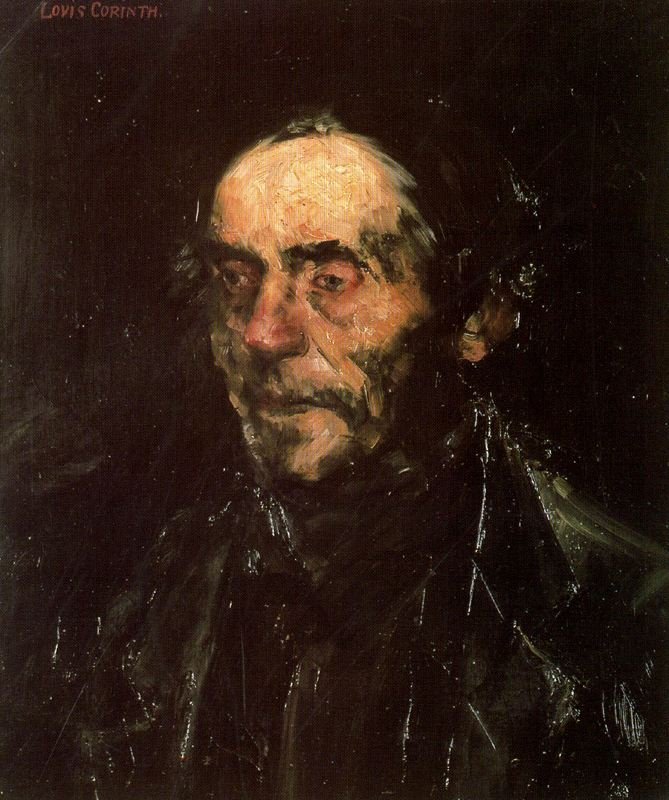 yaşlı adam by Lovis Corinth