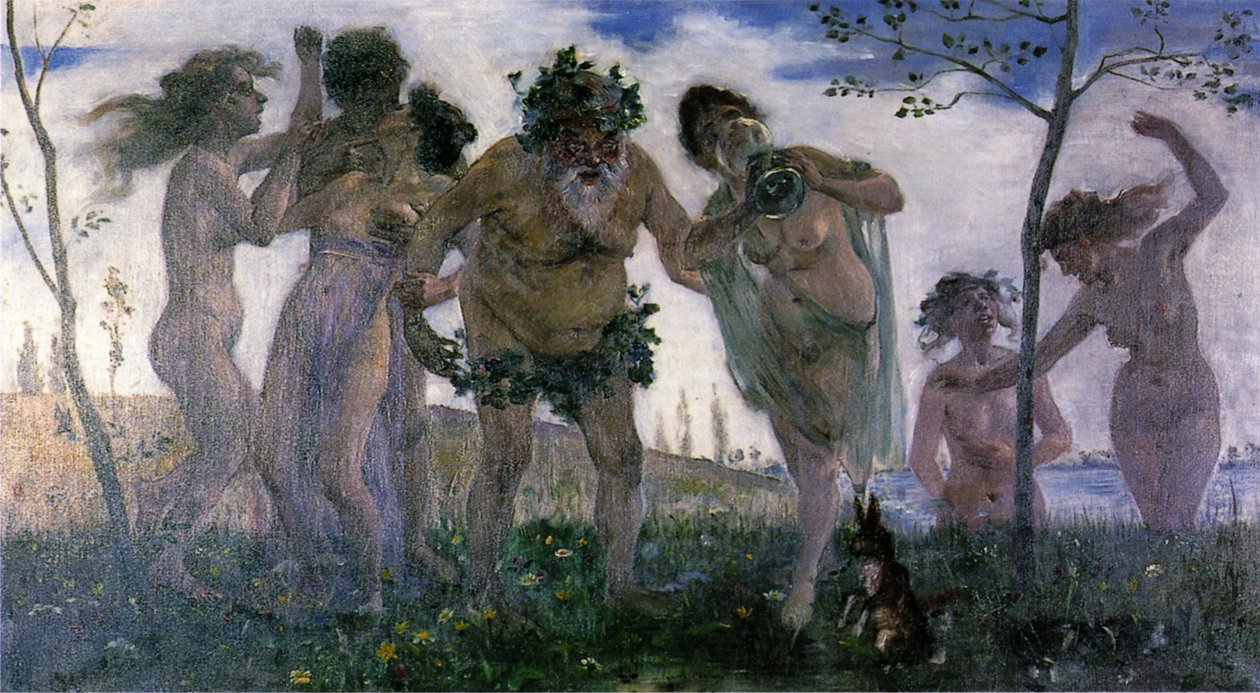 bachchantenzugan by Lovis Corinth