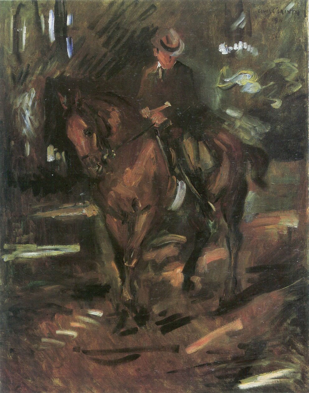 sabah yolculuğu by Lovis Corinth