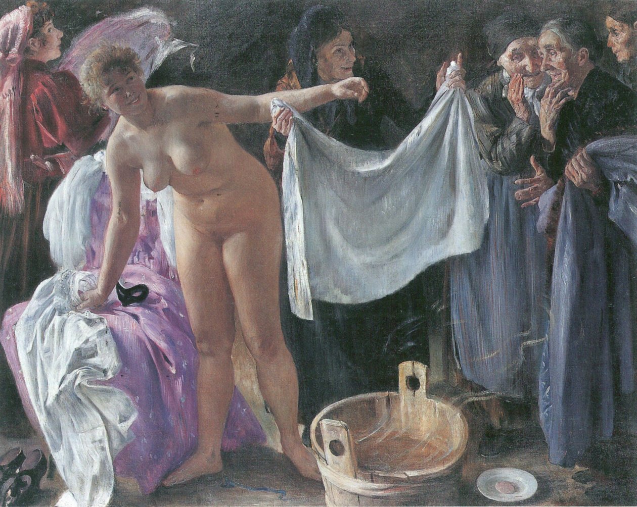 Cadılar by Lovis Corinth