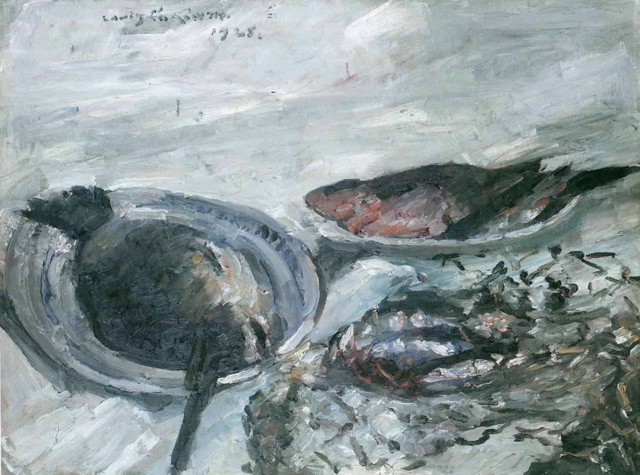 balık damıtılmış by Lovis Corinth