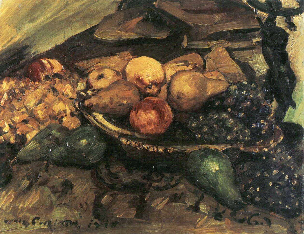 Meyve natürmort by Lovis Corinth