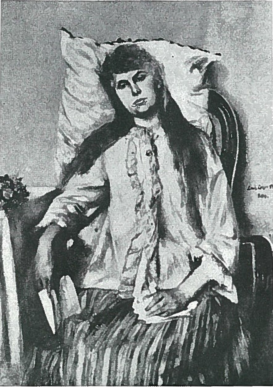 kurtarma kız by Lovis Corinth