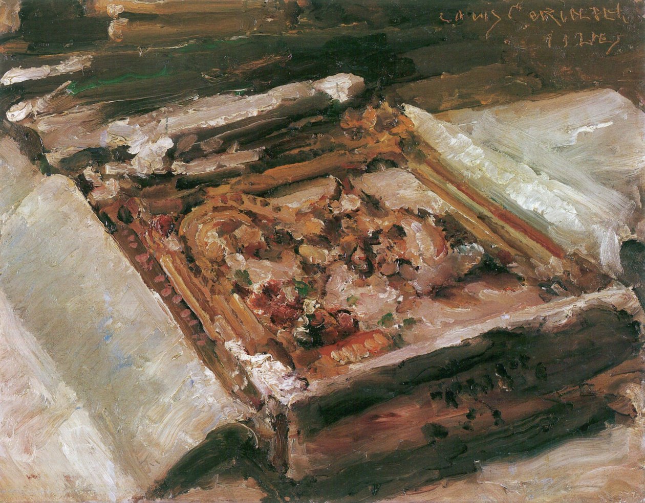 Königsberger Badem ezmesi by Lovis Corinth