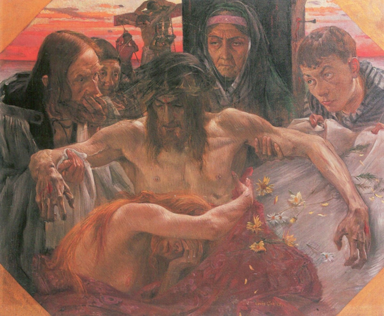 Kreuzabnahmen by Lovis Corinth