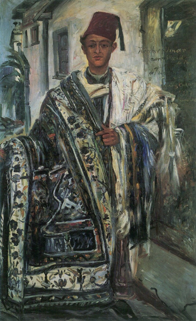 Doğu halı satıcıları by Lovis Corinth