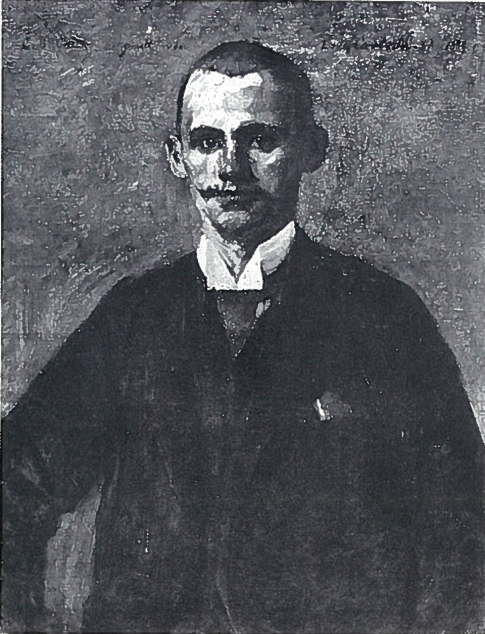 Portre C. Becker by Lovis Corinth