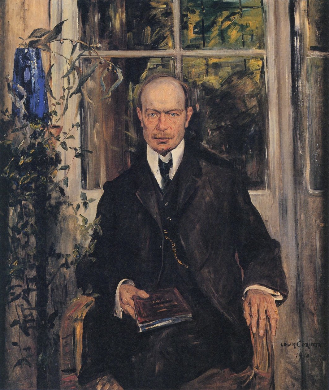 Portre Henry B. Simms by Lovis Corinth
