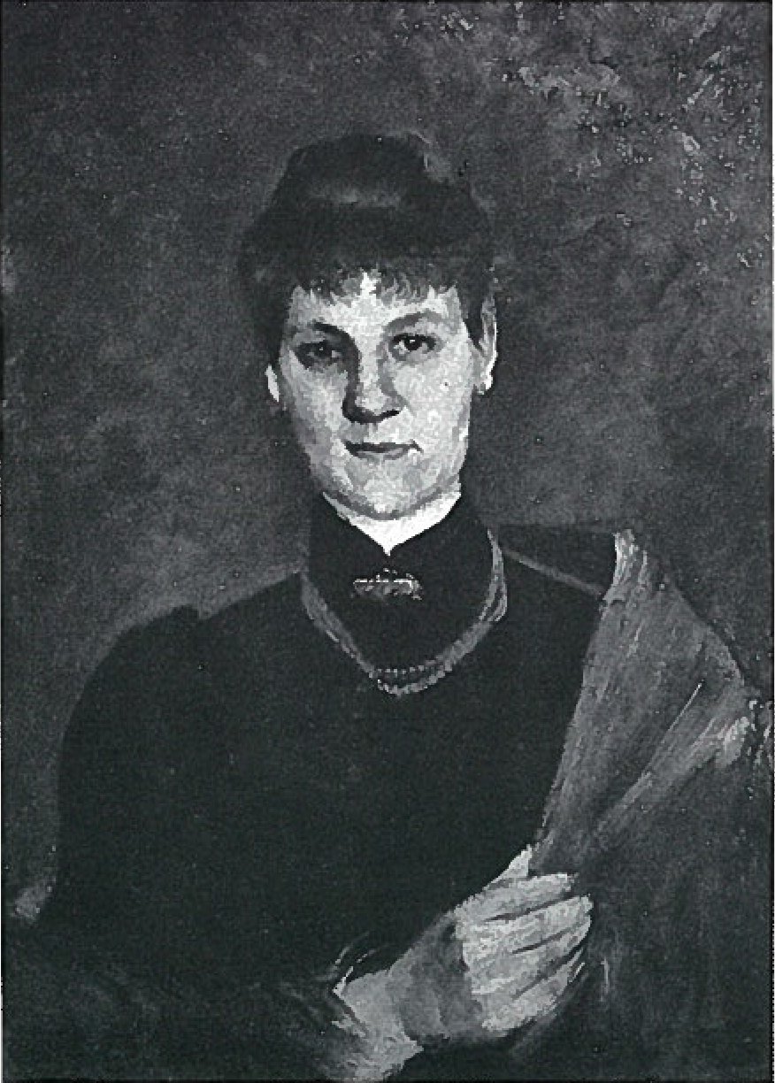  Portrat einer Frau mit Korallenketten by Lovis Corinth