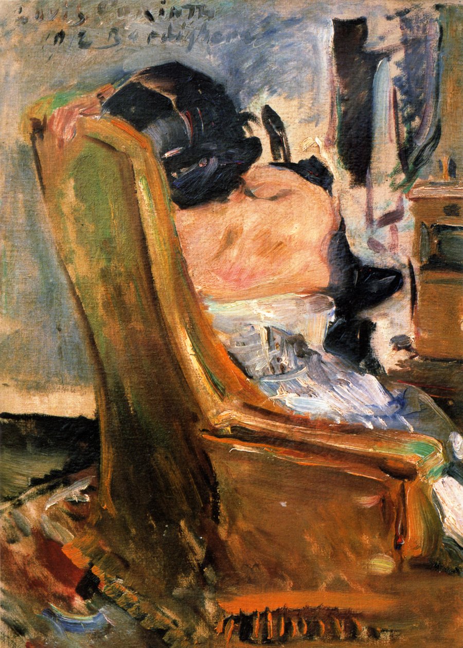 Geri hareket Charlotte Berend-Corinthn by Lovis Corinth