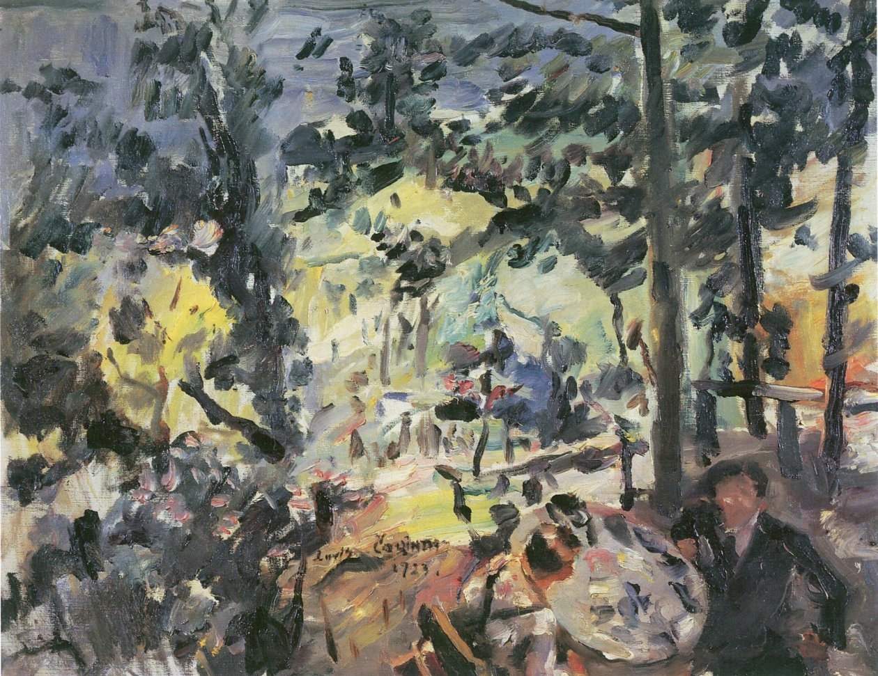 Wachensee, terasta by Lovis Corinth