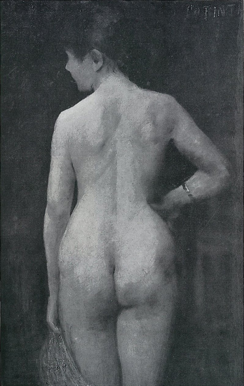 kadın çıplak by Lovis Corinth