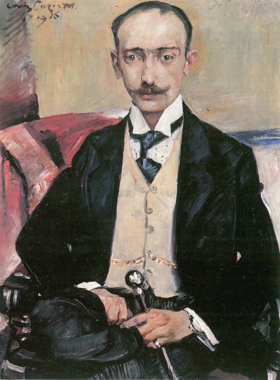 Dr. karl schwarz by Lovis Corinth