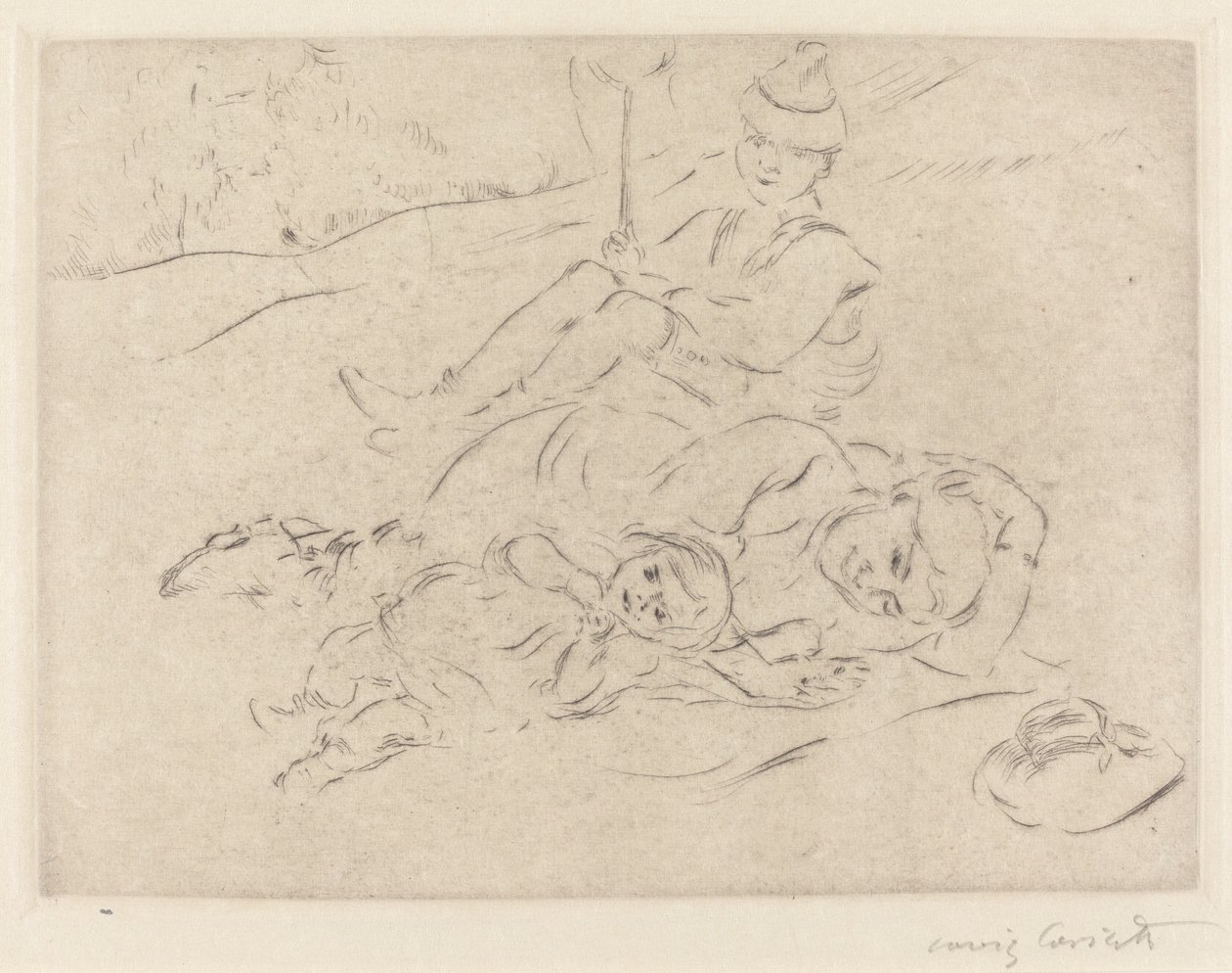 Ülkede, 1912. by Lovis Corinth