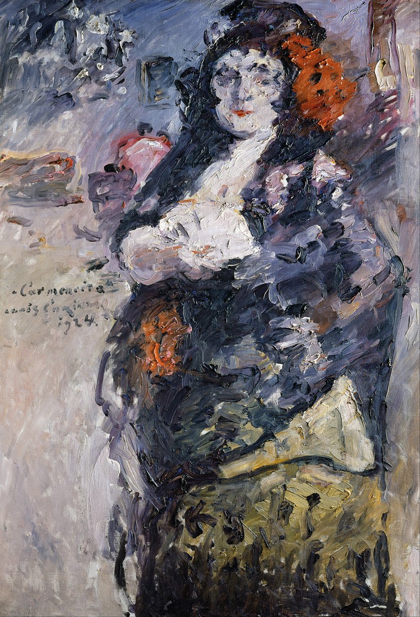 İspanyol Elbiseli Charlotte Berend-Corinth