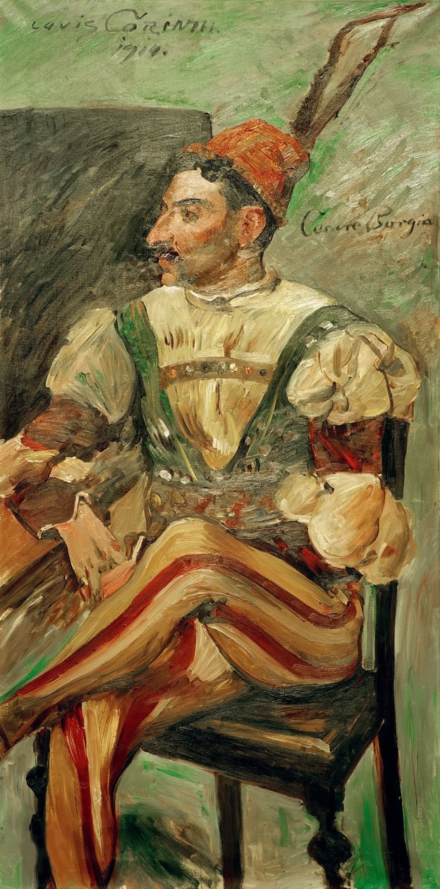 Cesare Borgia Arthur Kraft, 1914. by Lovis Corinth