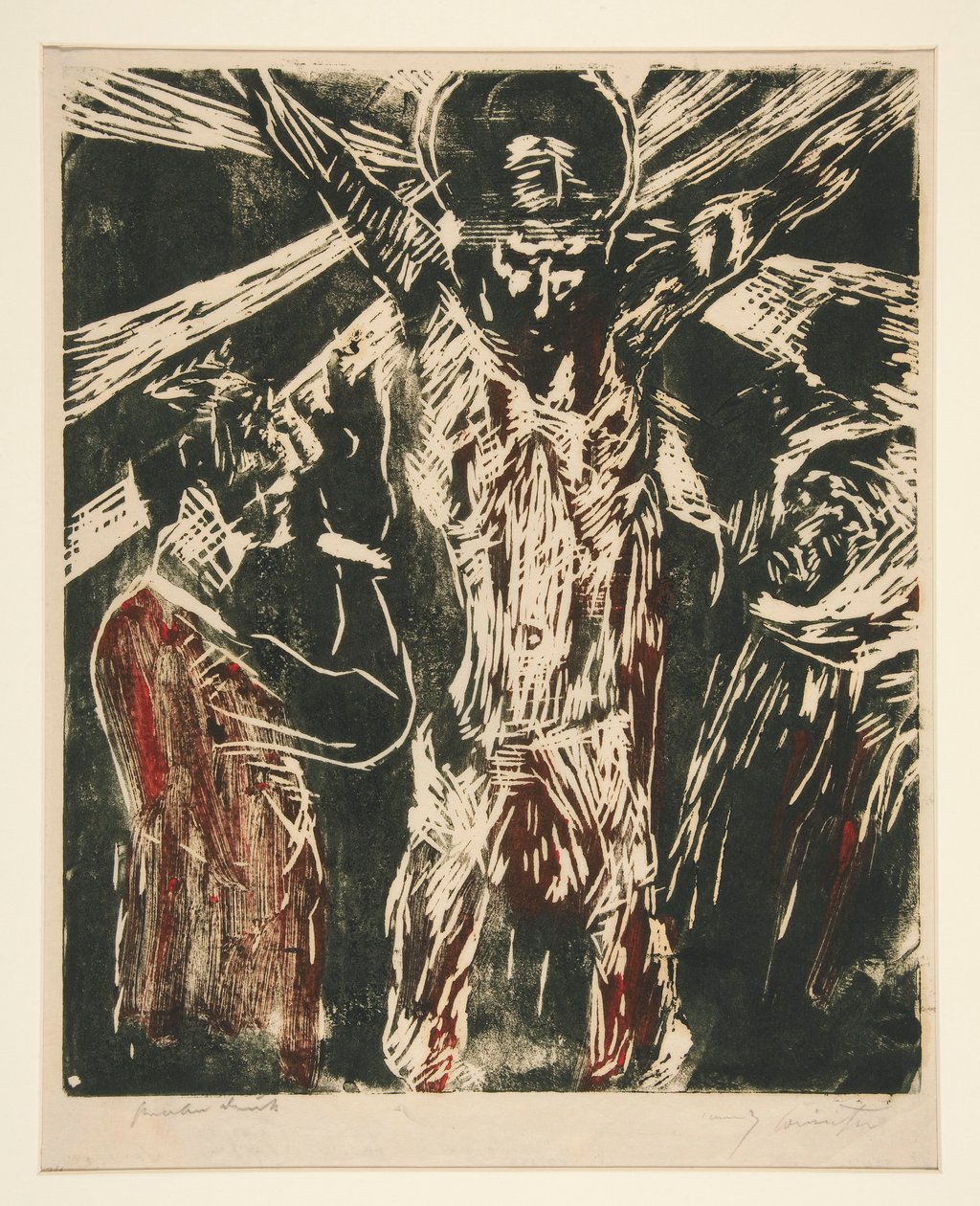 İsa çarmıhta by Lovis Corinth