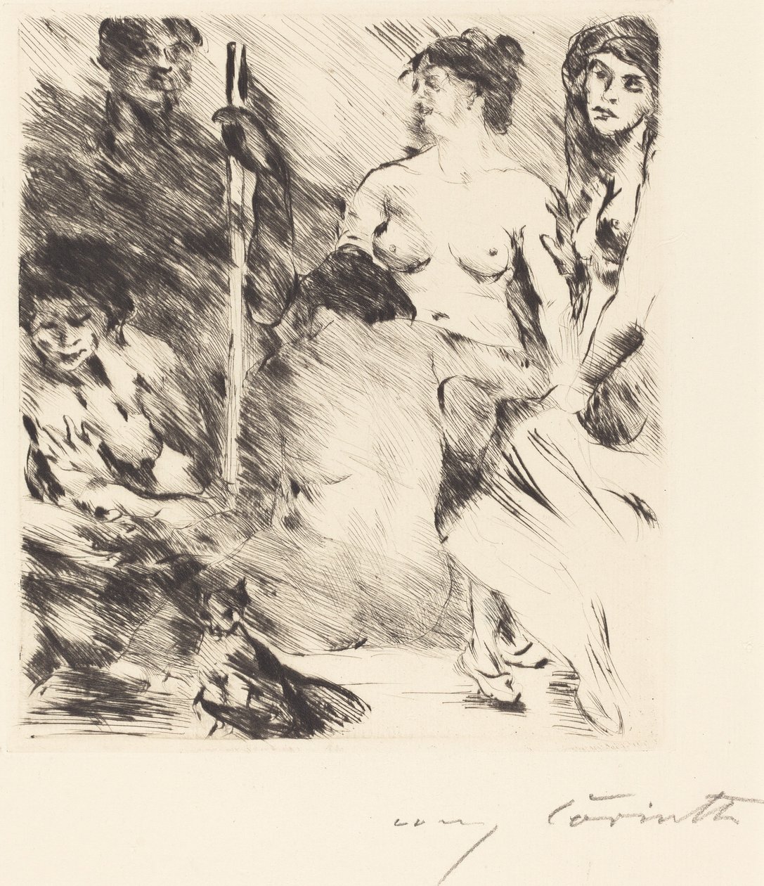 Der Harem Harem, 1914. by Lovis Corinth