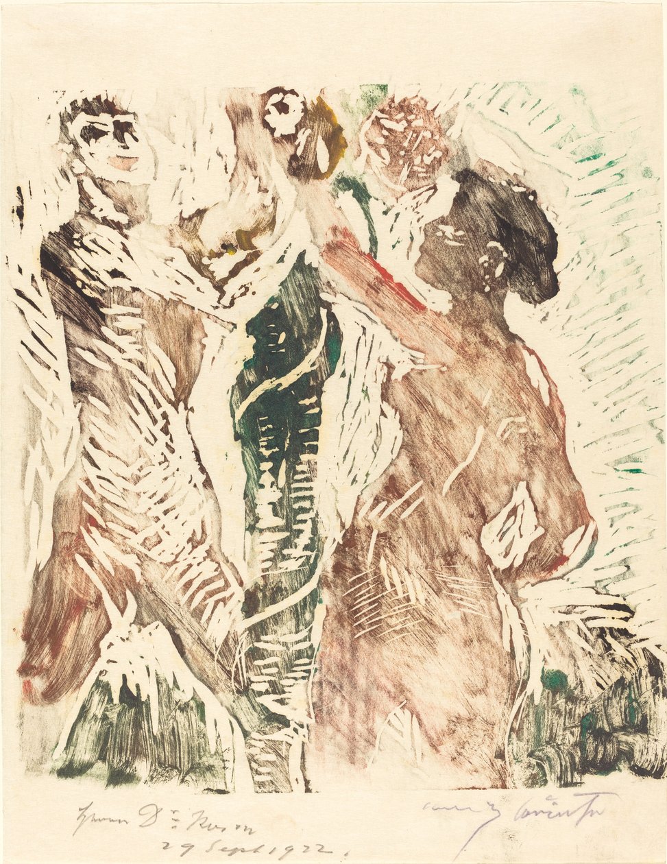 İnsanın Düşüşü by Lovis Corinth