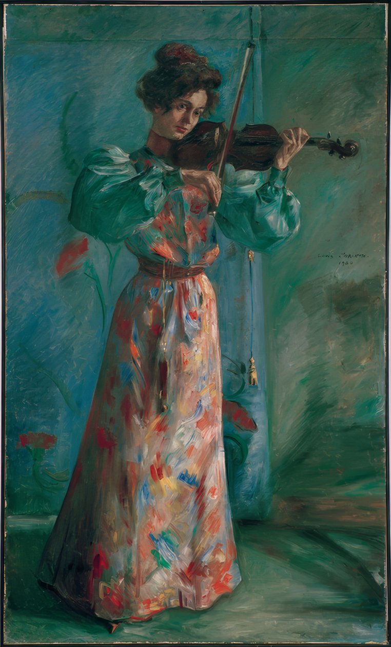 kemancı by Lovis Corinth