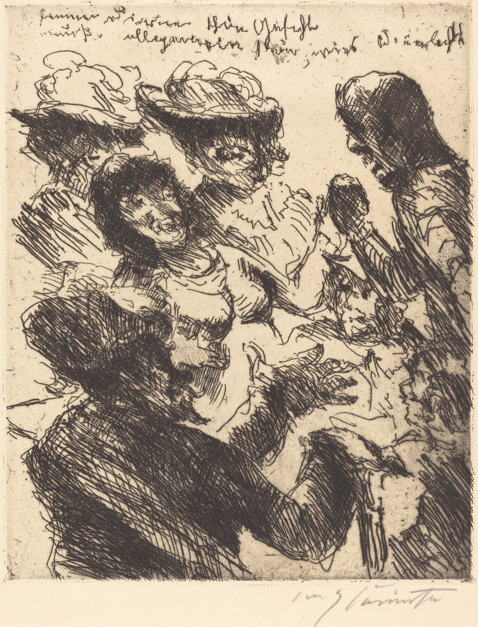 "Güzel Bir Kızın Yüzü Güneş Işığı Gibidir" by Lovis Corinth