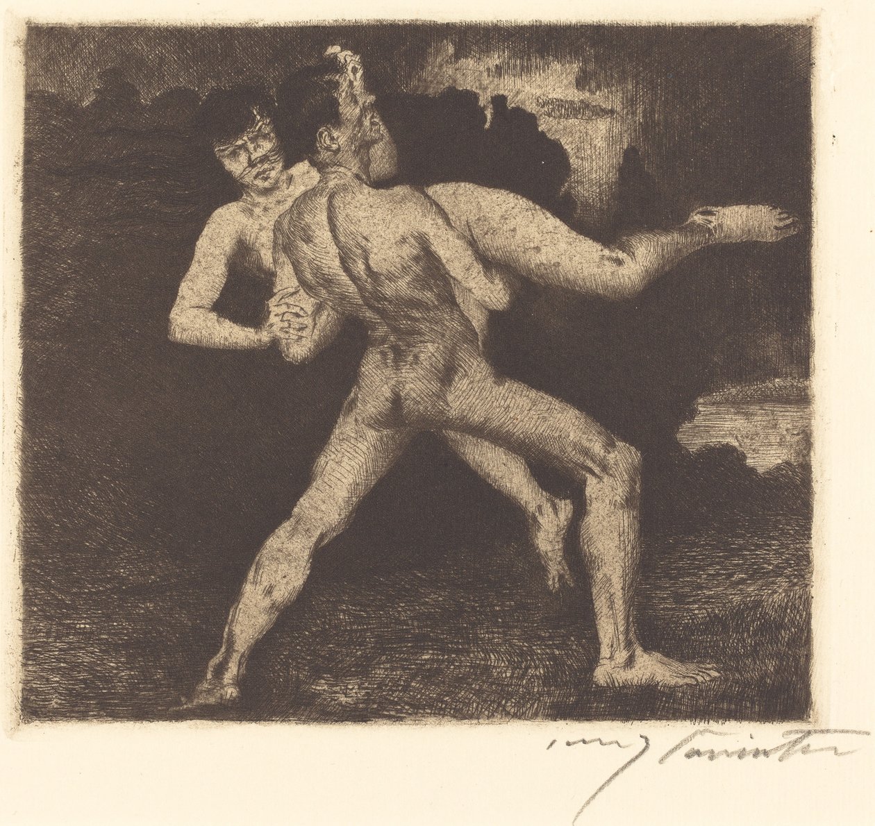 kaçırma by Lovis Corinth
