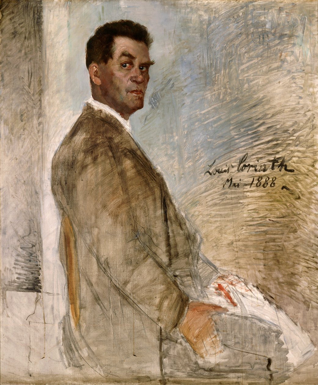 Franz Heinrich Corinth, Sanatçının Babası by Lovis Corinth