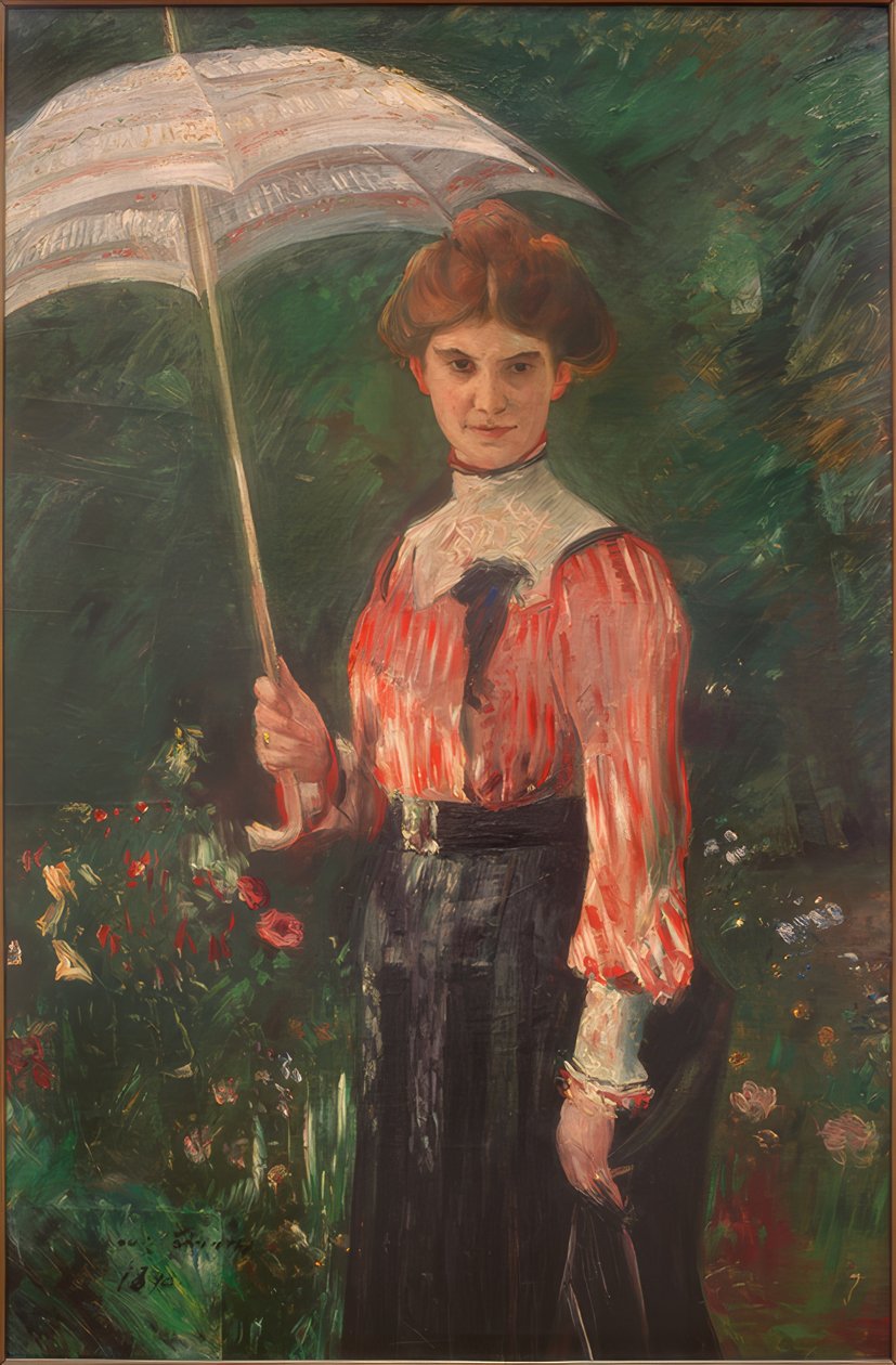 Bayan Halbe by Lovis Corinth