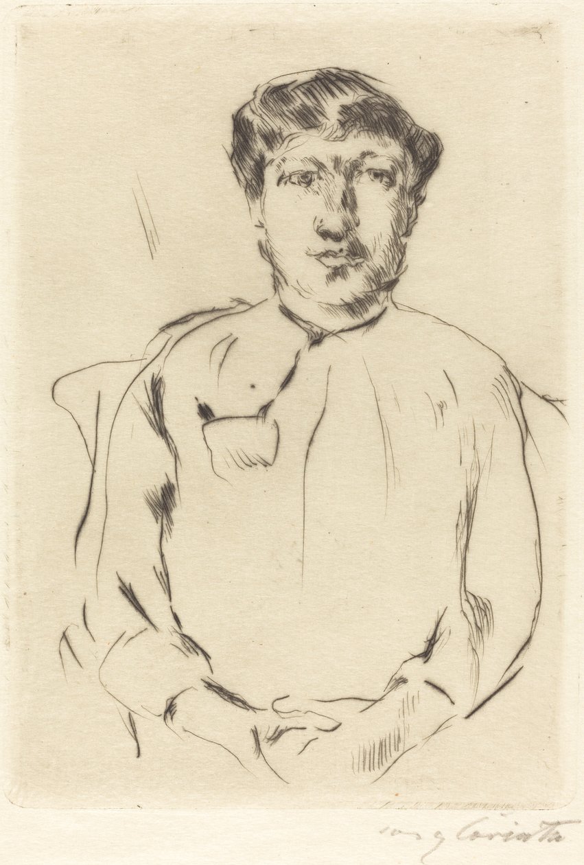 Bir Kadının Portresi, 1914. by Lovis Corinth