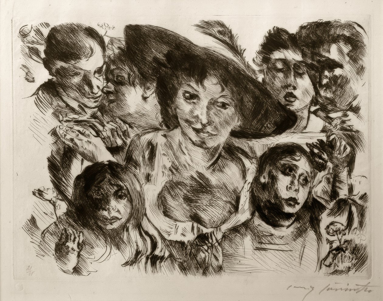 Hayattaki sevinç by Lovis Corinth