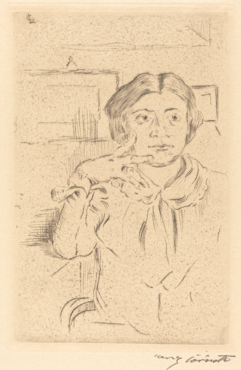 Sanatçının Eşi by Lovis Corinth