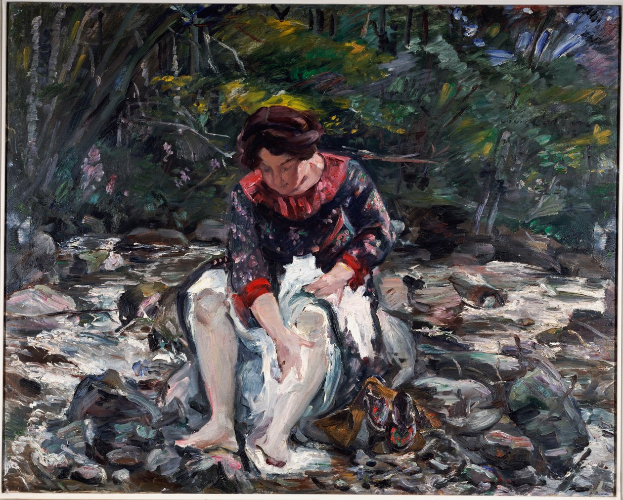 Deredeki Kız, 1913 by Lovis Corinth