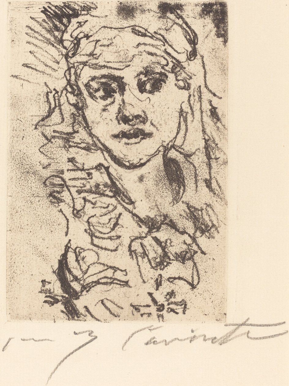 henny porten by Lovis Corinth