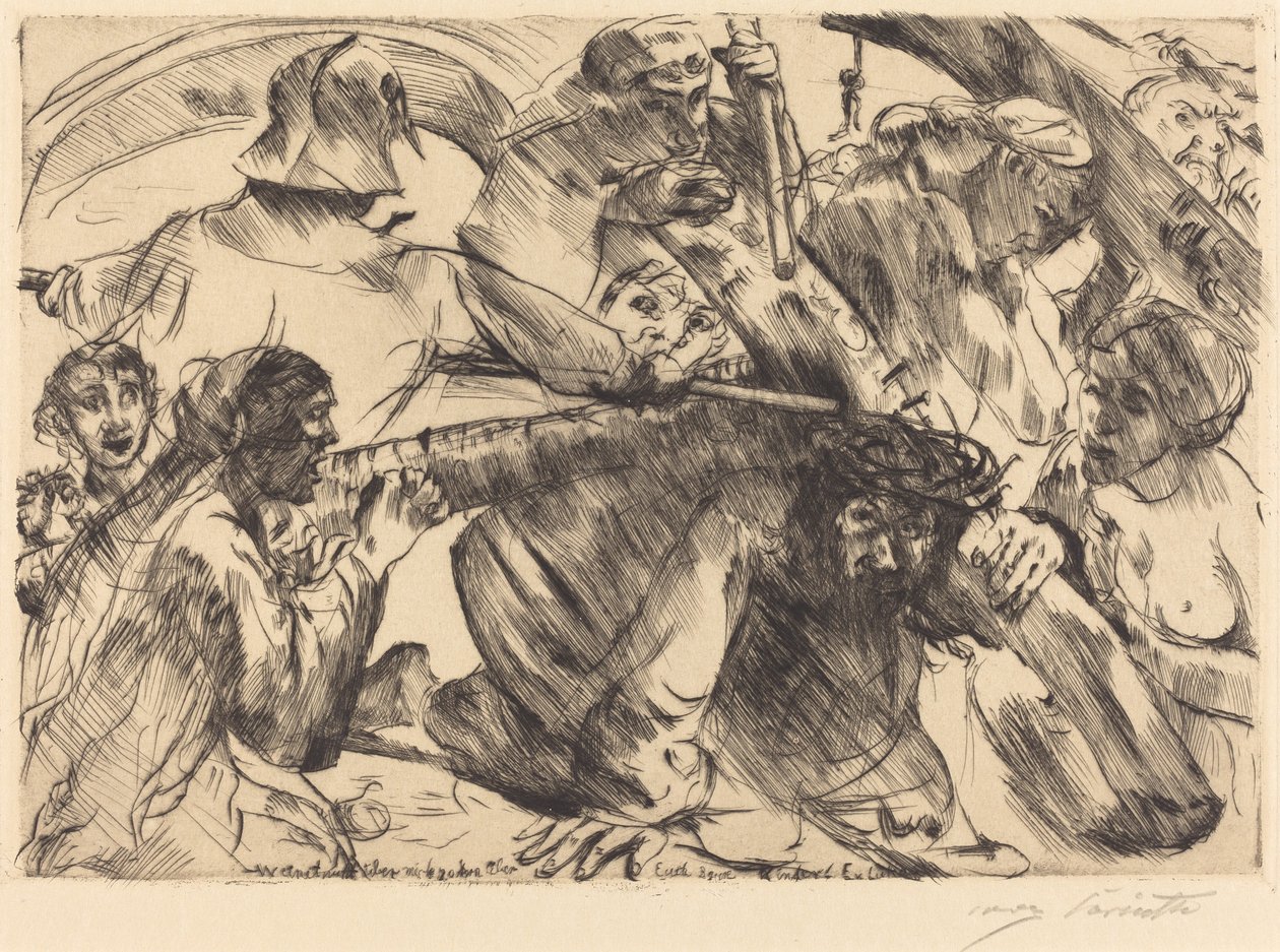 Haç Taşıyan İsa by Lovis Corinth