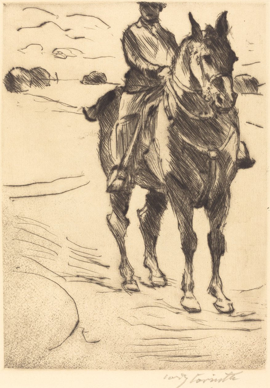 Reiter II (Süvari II) by Lovis Corinth