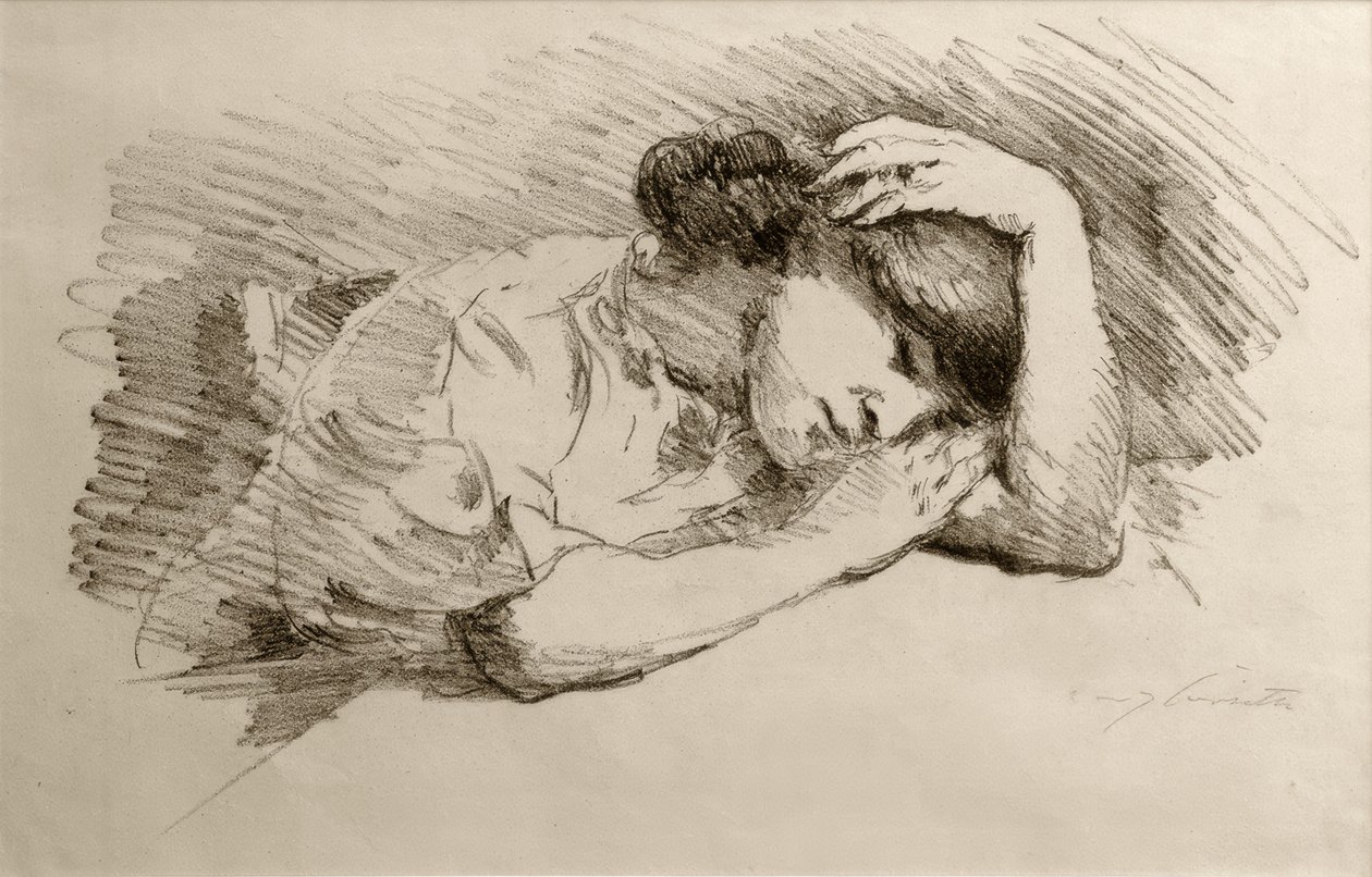 Uyuyor by Lovis Corinth