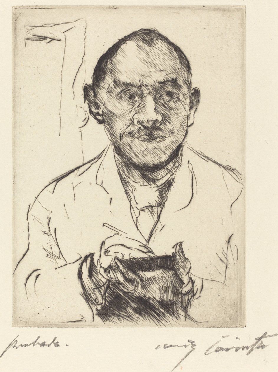 Otoportre (Otoportre) by Lovis Corinth