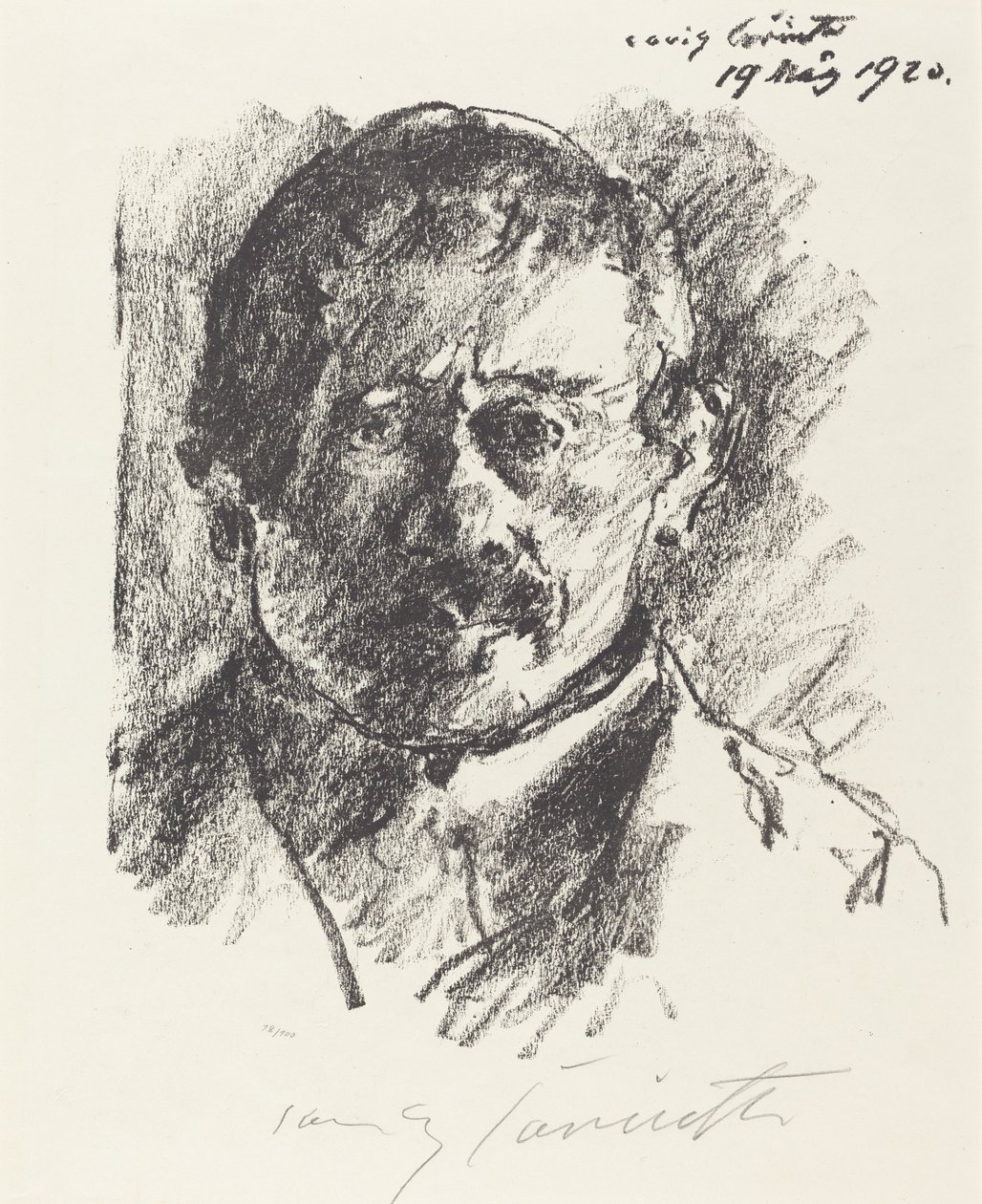 Otoportre (Otoportre) by Lovis Corinth