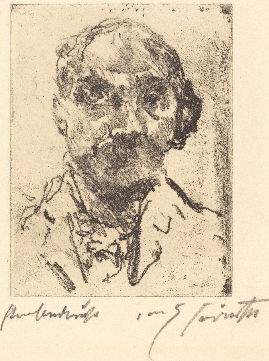 Otoportre (Otoportre) by Lovis Corinth